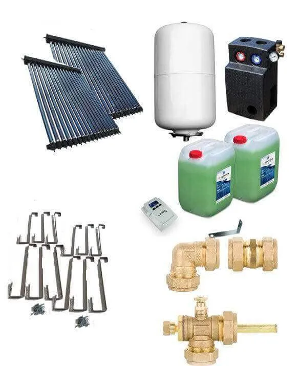 Solarni paket cijevni kolektor HP22 kosi krov 7,22 m²