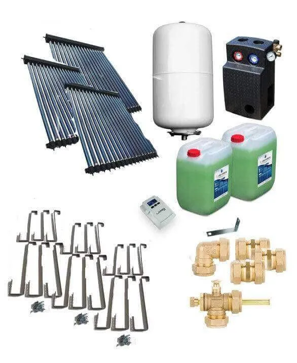 Solarni paket cijevni kolektor HP30 kosi krov 14,67 m²