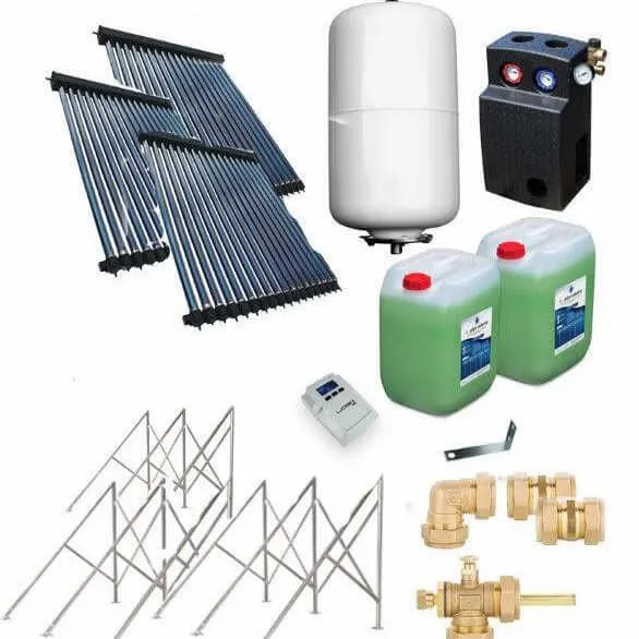 Solarni paket cijevni kolektor HP30 ravni krov 14,67 m²