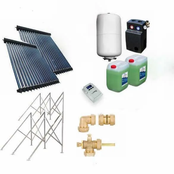 Solarni paket cijevni kolektor HP30 ravni krov 9,78 m²