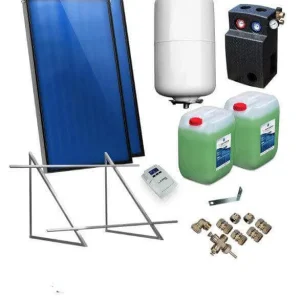 Solarni paket ravnih kolektora AMX2.85 5,74 m² za ravne krovove