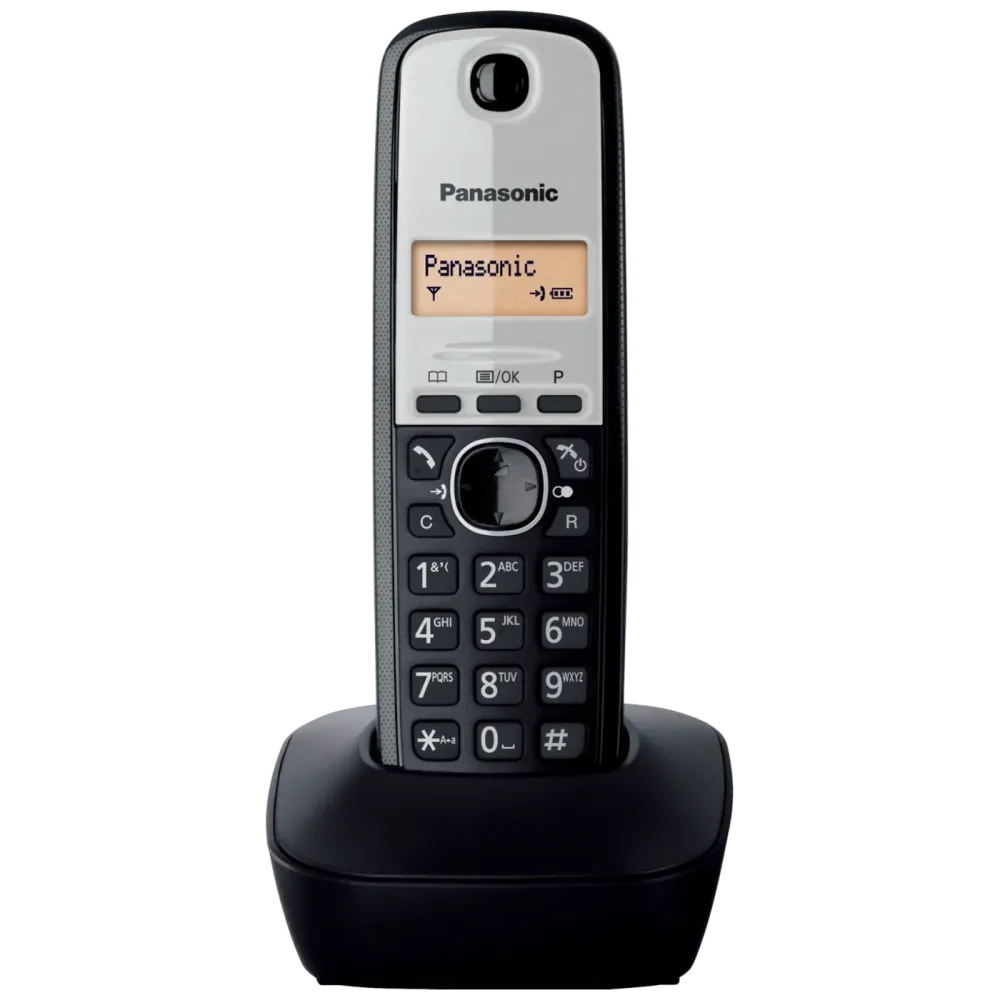 Panasonic Telefon bežični, LED display, crni - KX-TG1911FXG