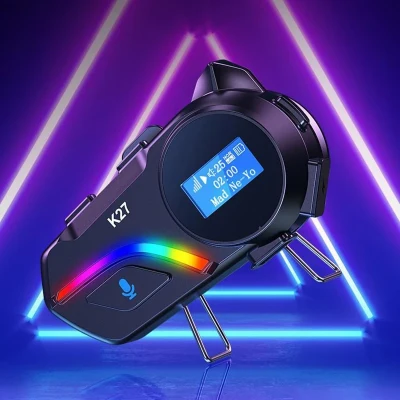 Moto Interfon K27 Komunikator za Kacigu sa Displejom