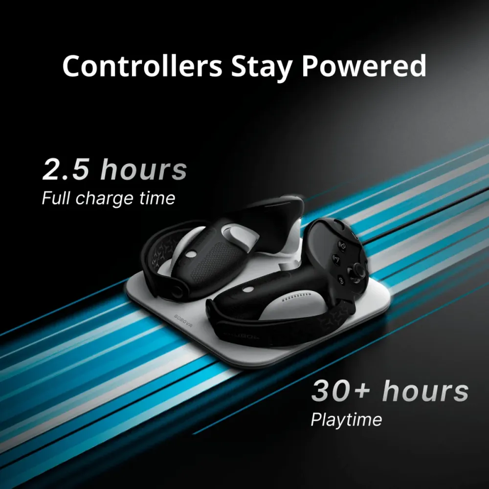 BOBOVR CD3 Controller Charging Combo – Punjač kontrolera za Meta Quest 3 i 3S