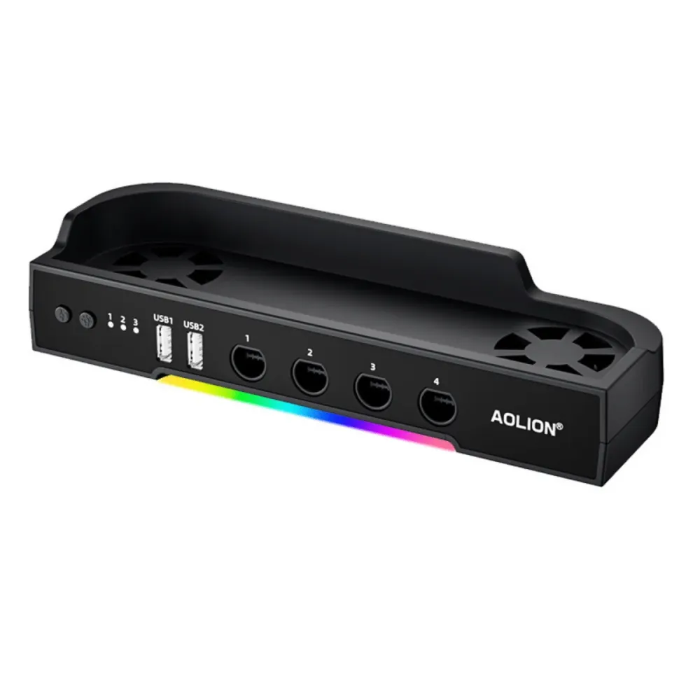 Rashladna baza s RGB-om, hubom i držčem za Nintendo Switch 2