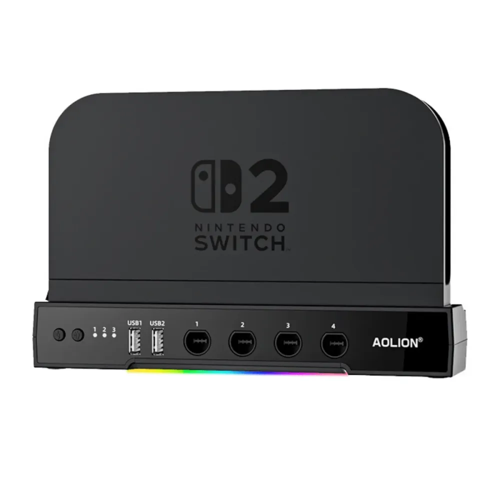 Rashladna baza s RGB-om, hubom i držčem za Nintendo Switch 2