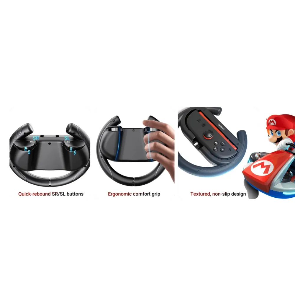 Volani za trkaće igre za Nintendo Switch 2 Joy-Con | Set od 2 komada
