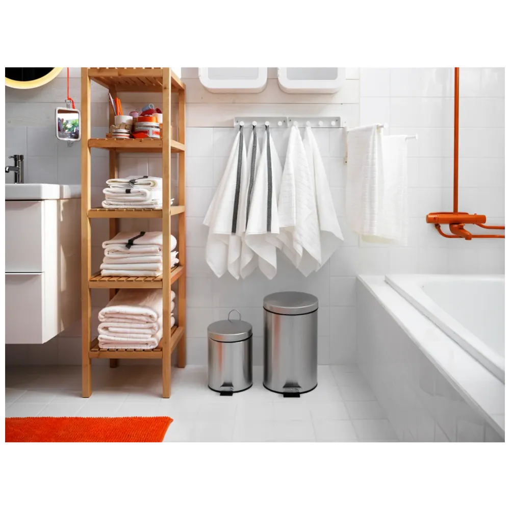 Zilan Koš za smeće sa pedalom, 7 l, INOX - ZLN6898