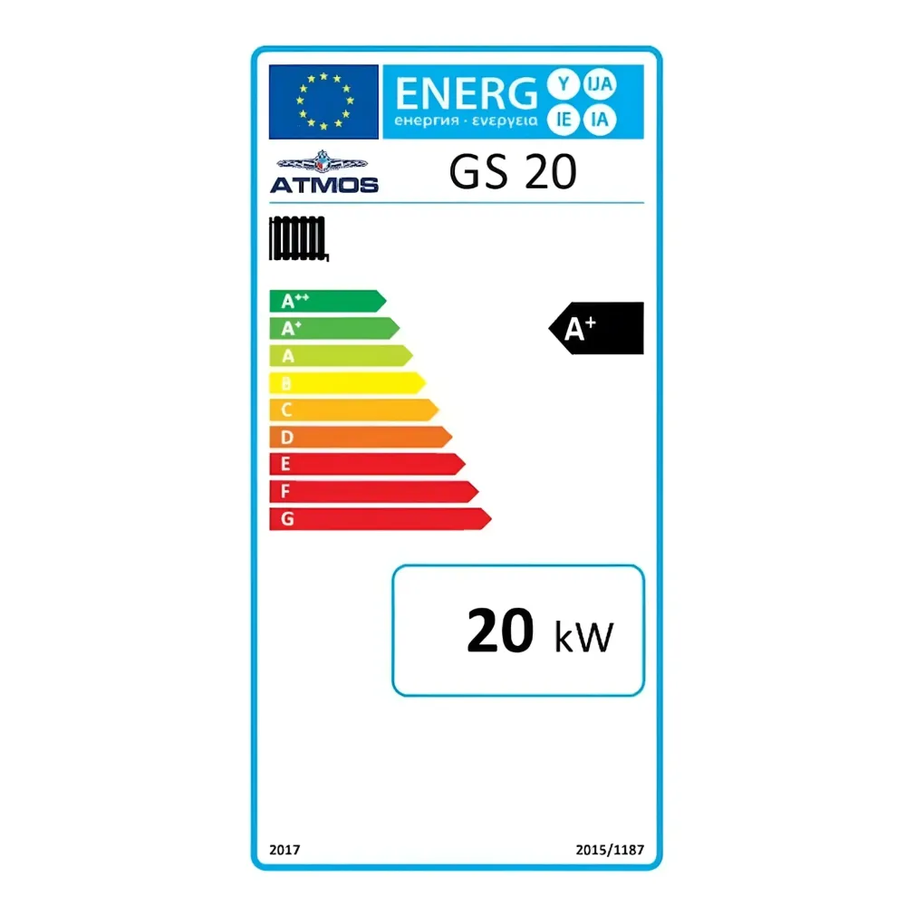 Atmos GS20 plinski generator drva – Učinkovit kotao za plinsku rasplinjavanje 🌿🔥