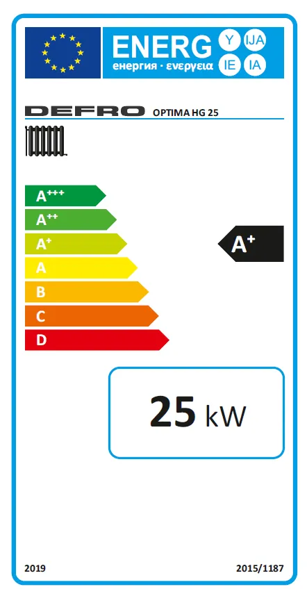 Defro Optima HG 25 kW kotao na drvnu plinifikaciju - ispunjava uvjete za financiranje od strane KfW- 🔥🌳