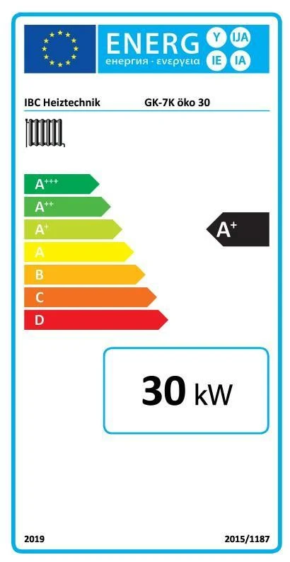 IBC GK-7K öko 30 plinifikator drva 30 kW kotao na kruta goriva +