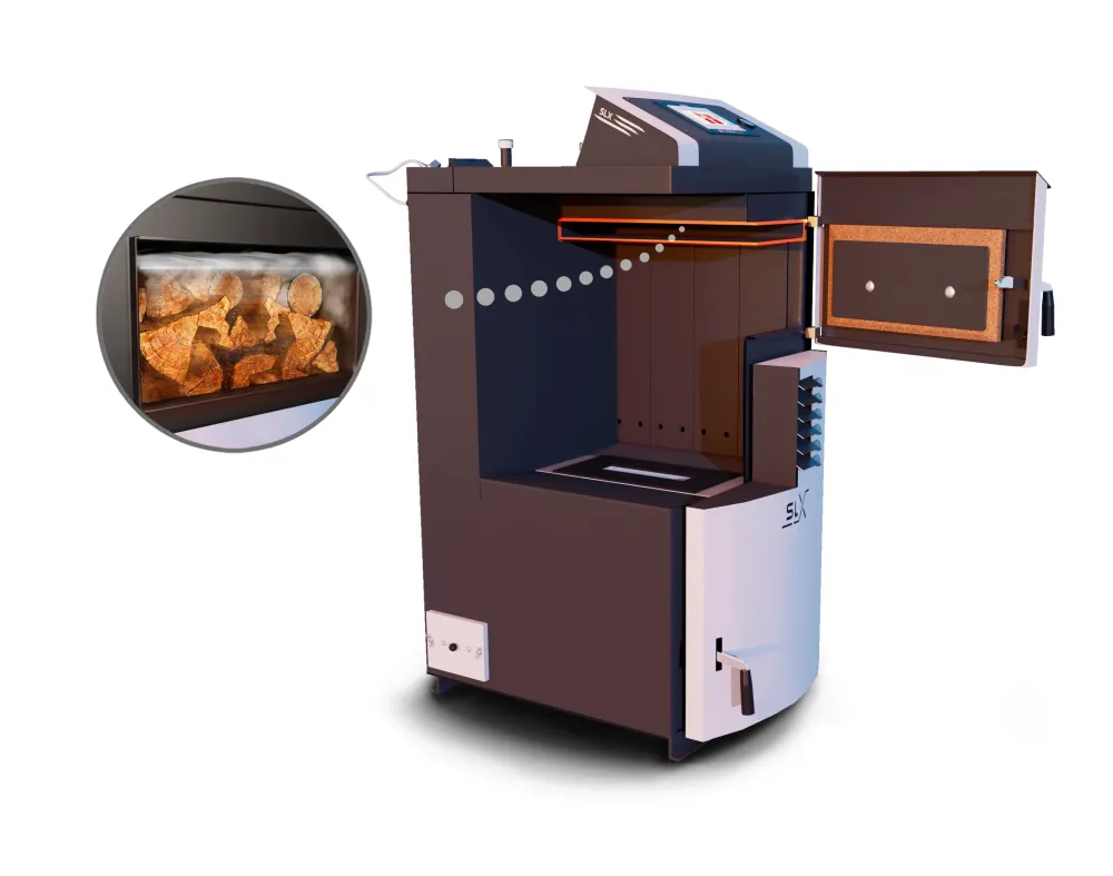 Rasplinjač drva 40 kW ATTACK SLX 40 Profi