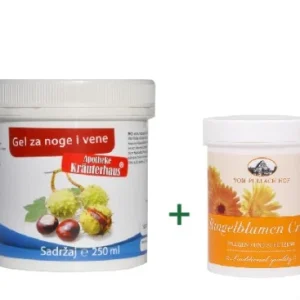 Set 1x Nevenova soft krema + 1x Gel za noge i vene