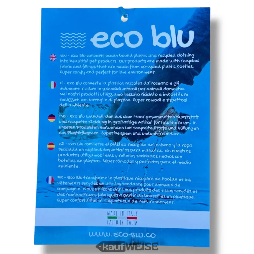 Krevet za pse ružičasti (održivi) – 60x46cm za male pse | Reciklirano i perivo | Proizvedeno u Italiji