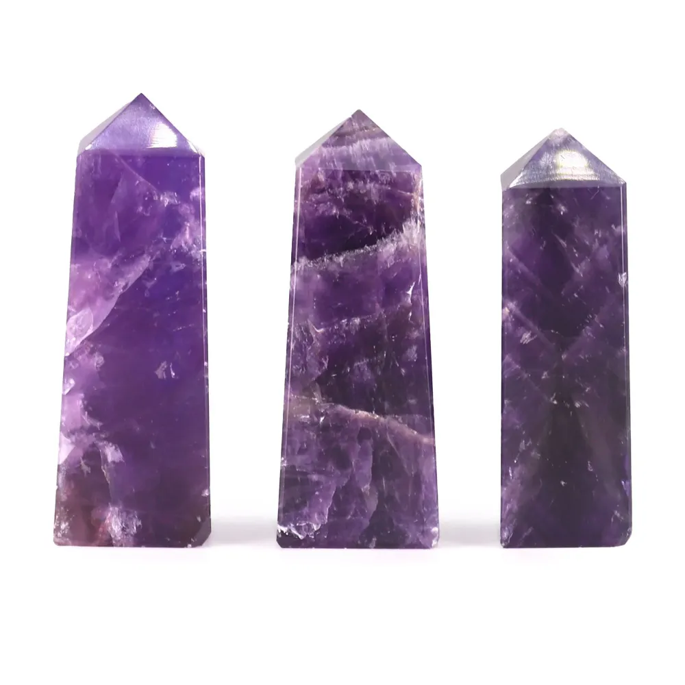 Afrički kristal ametista toranj obelisk vrh 5cm