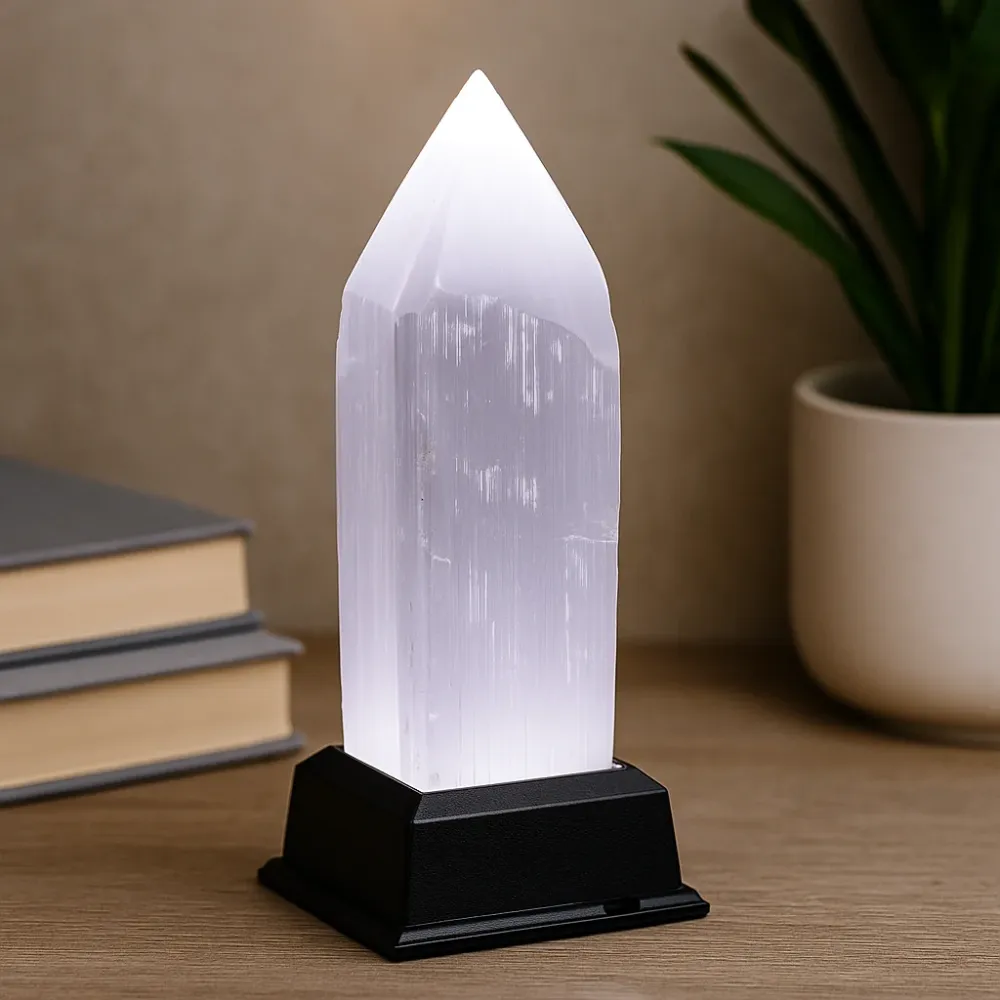 Toranj od kristala selenita – 15 cm
