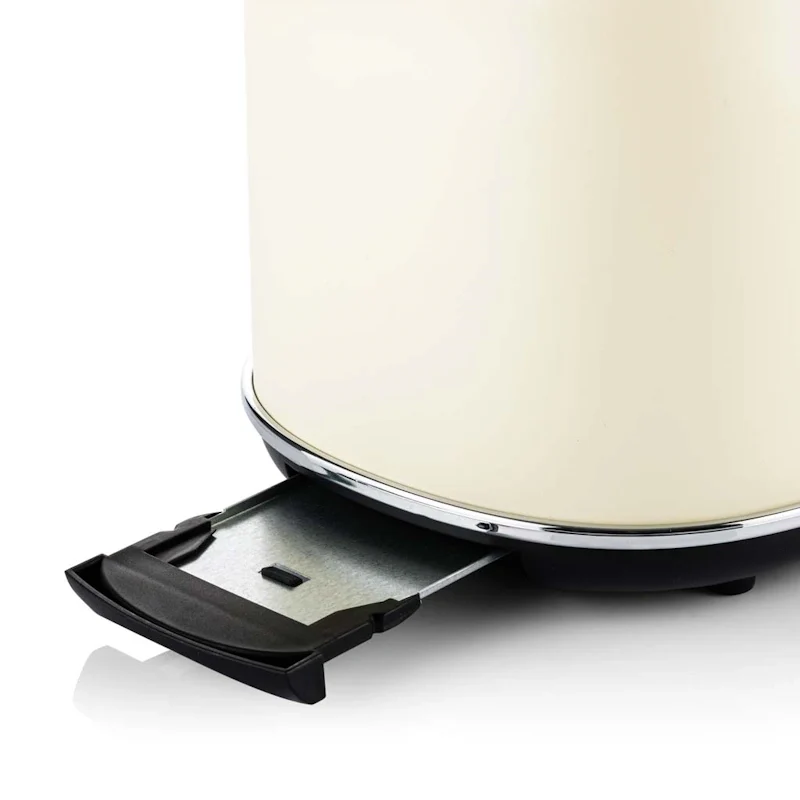 Westinghouse Retro White 2 Slice toster