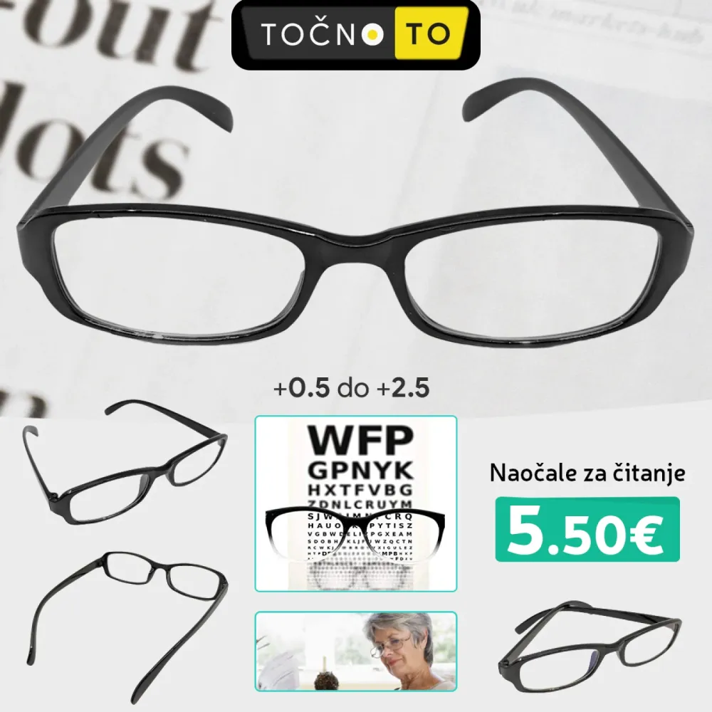 NAOČALE ZA ČITANJE