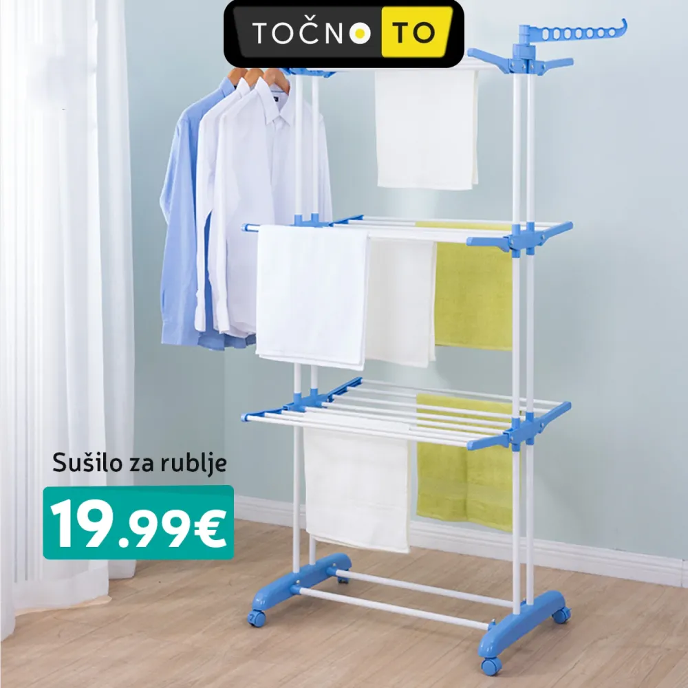 SUŠILO ZA VEŠ NA TRI ETAŽE