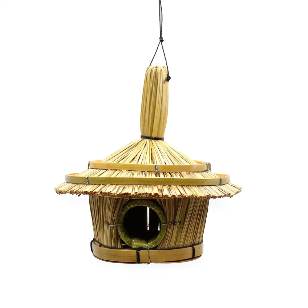 Bird Box morska trava mala okrugla 17x17cm