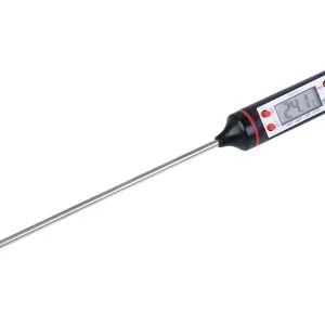 Kuhinjski termometar s LCD zaslonom, s iglom od 145 mm
