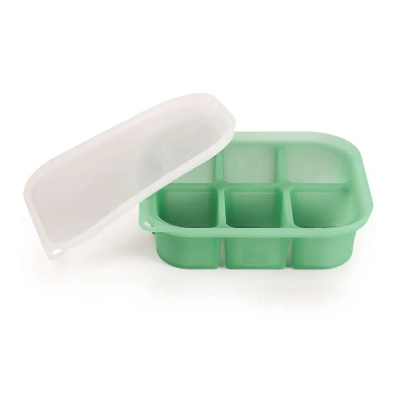 Haakaa Easy-Freeze Pladanj - 6 Odljevaka - Zeleni grašak