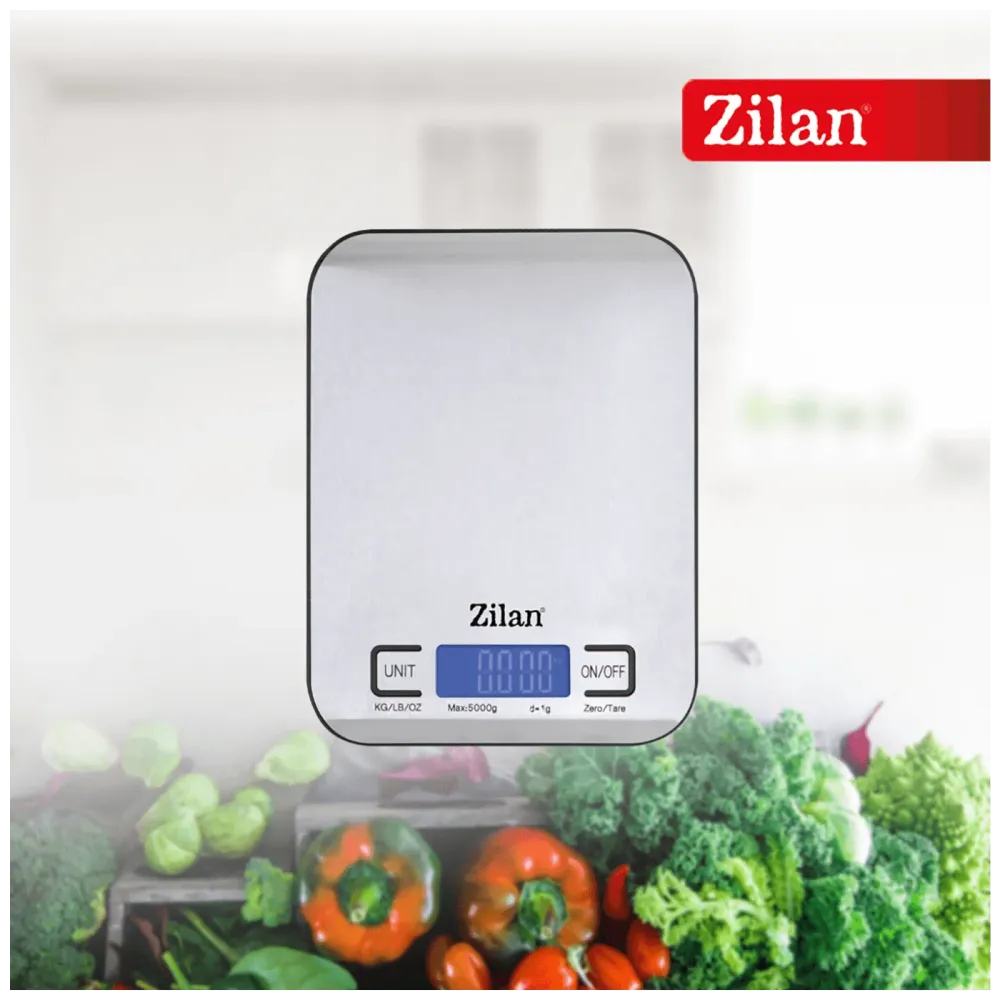 Zilan Vaga kuhinjska, do 5 kg., INOX - ZLN2984