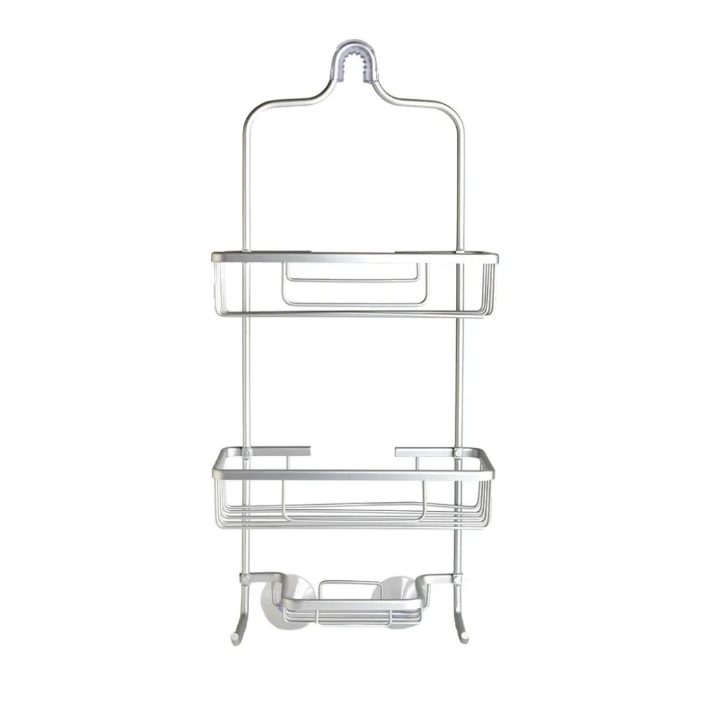 Aluma Shower Caddy Anodized Silver