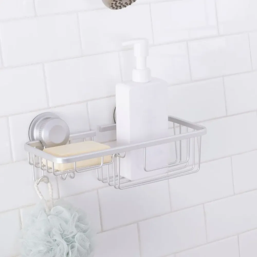 Aluma Suction Lock Basket Silver