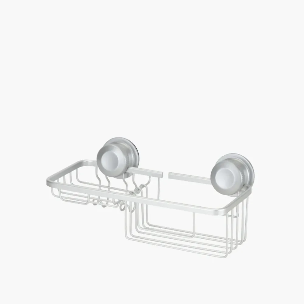 Aluma Suction Lock Basket Silver