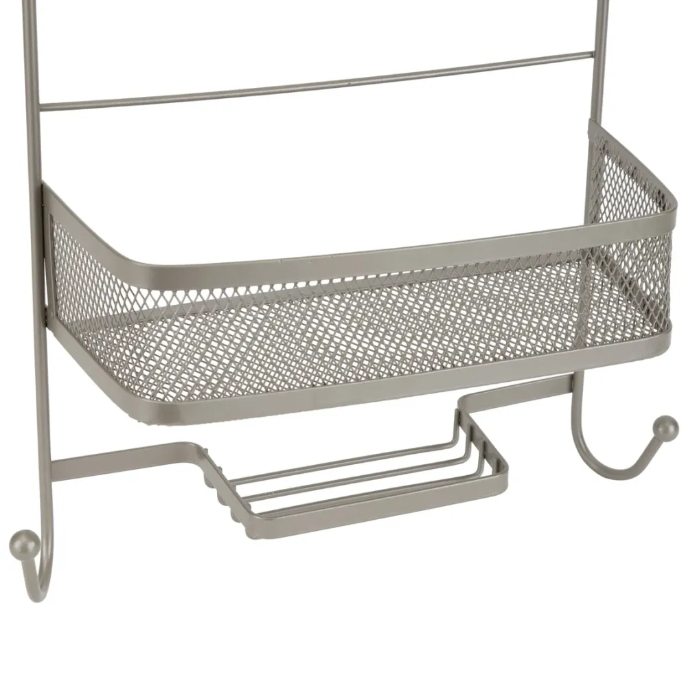 Arise Shower Caddy Mesh Shelves Satin