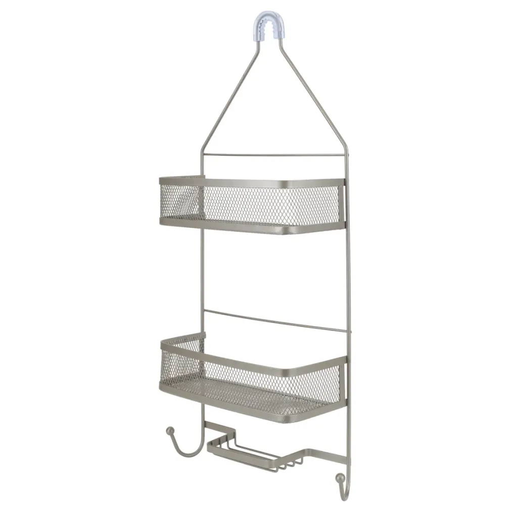 Arise Shower Caddy Mesh Shelves Satin
