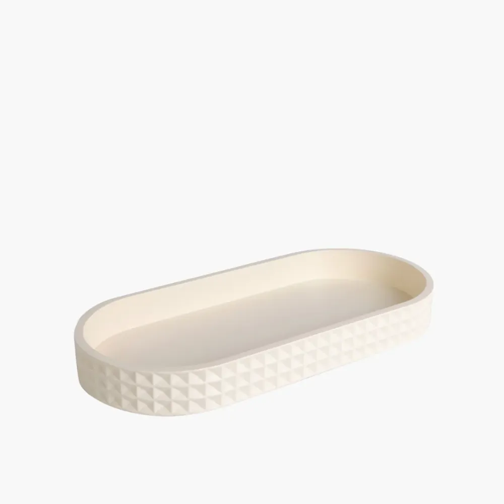 Braemar Tray Resin Ivory