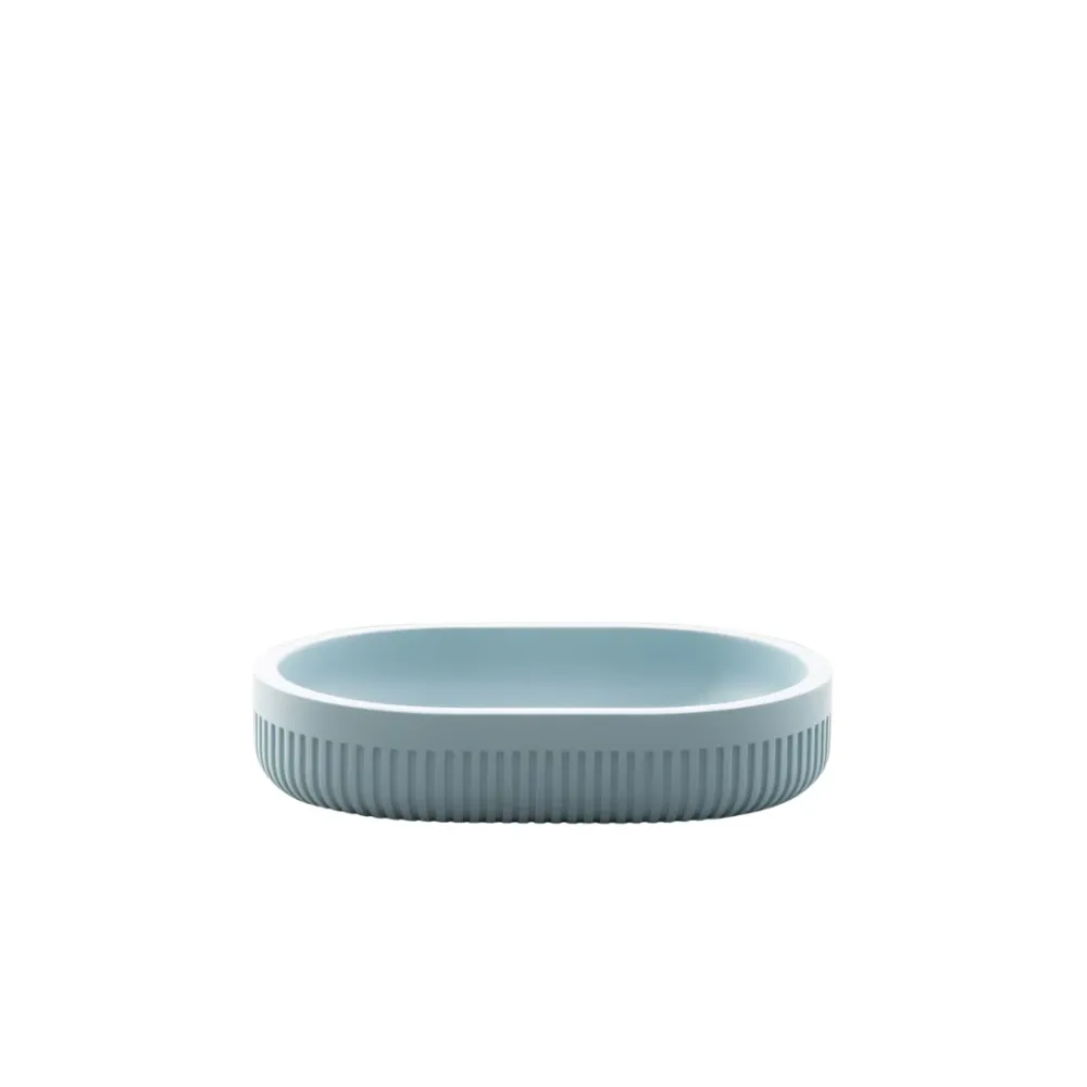 Corbett Soap Dish Resin Blue