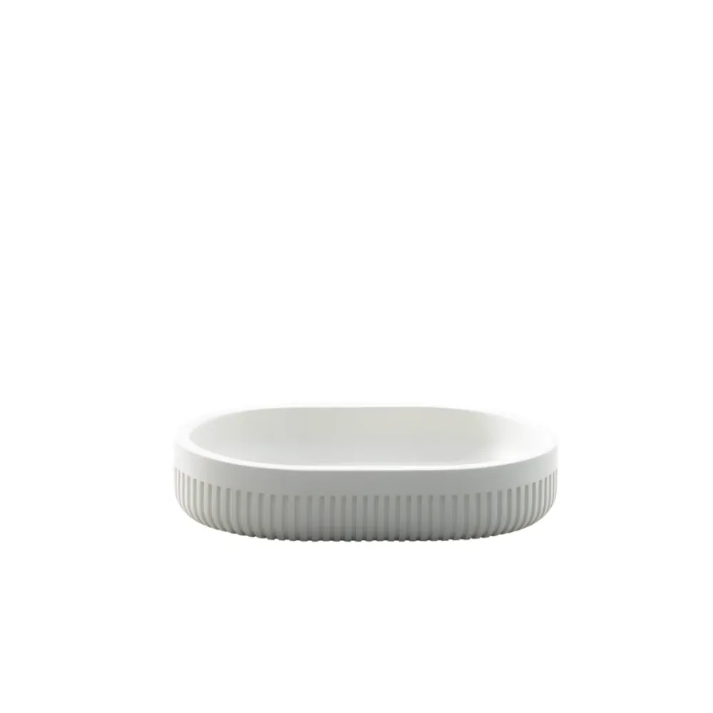Corbett Soap Dish Resin White