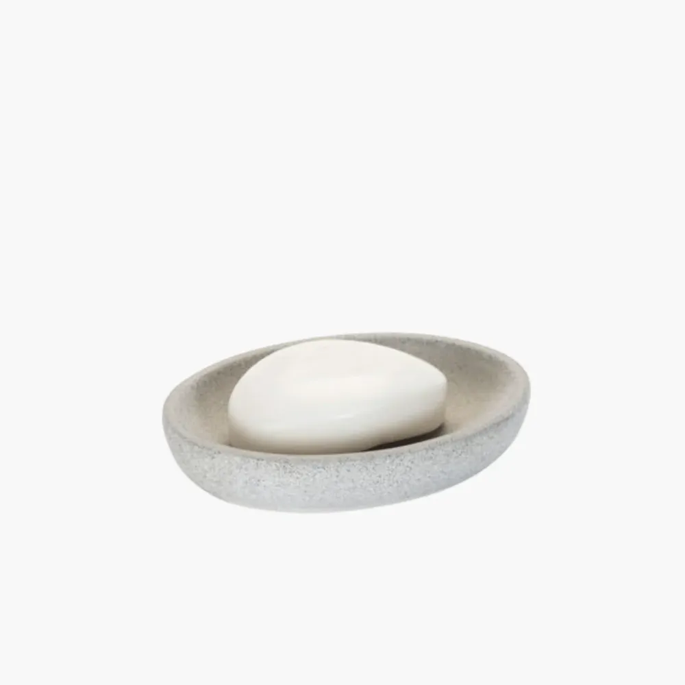 Harstad Soap Dish Cement Grey