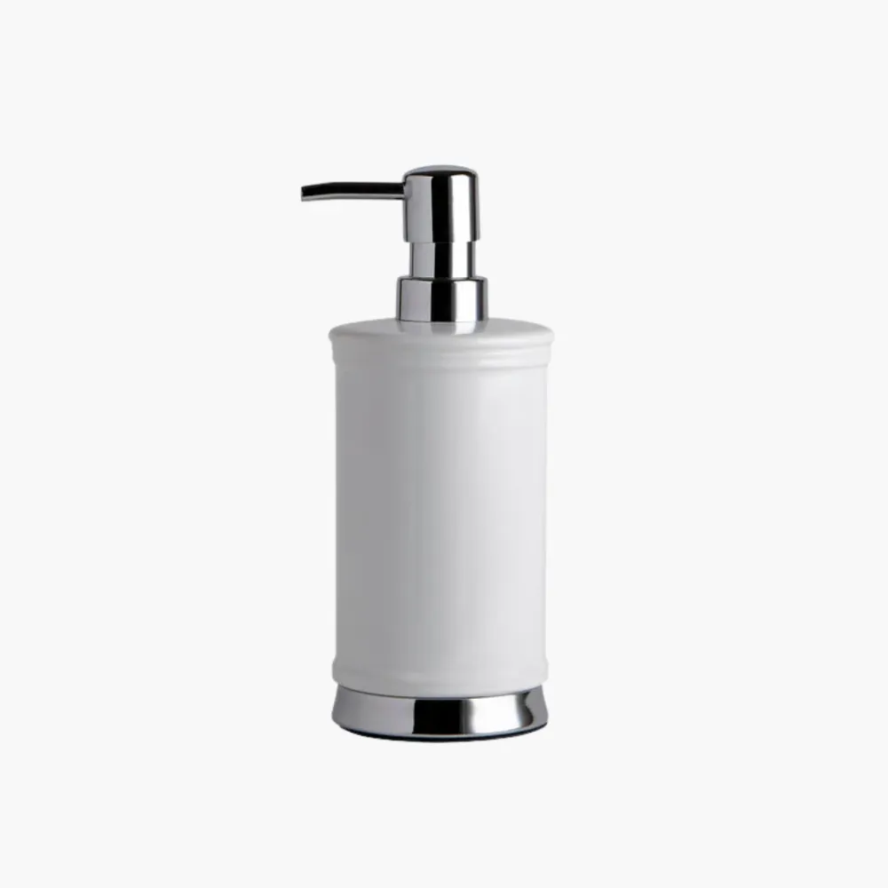 Quinn Lotion Ceramic White/Chrome