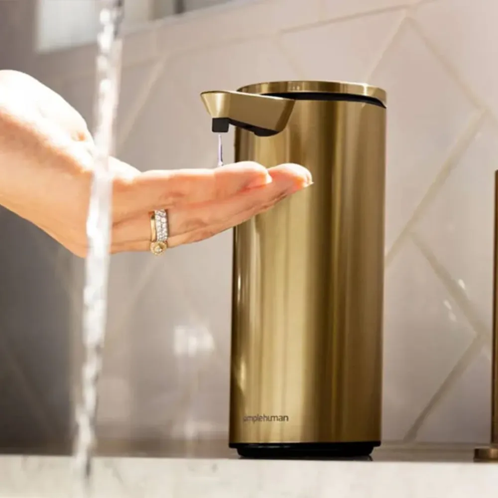 14 oz. Sensor Pump 14 oz. Caddy, High- Grade Brass Stainless Steel