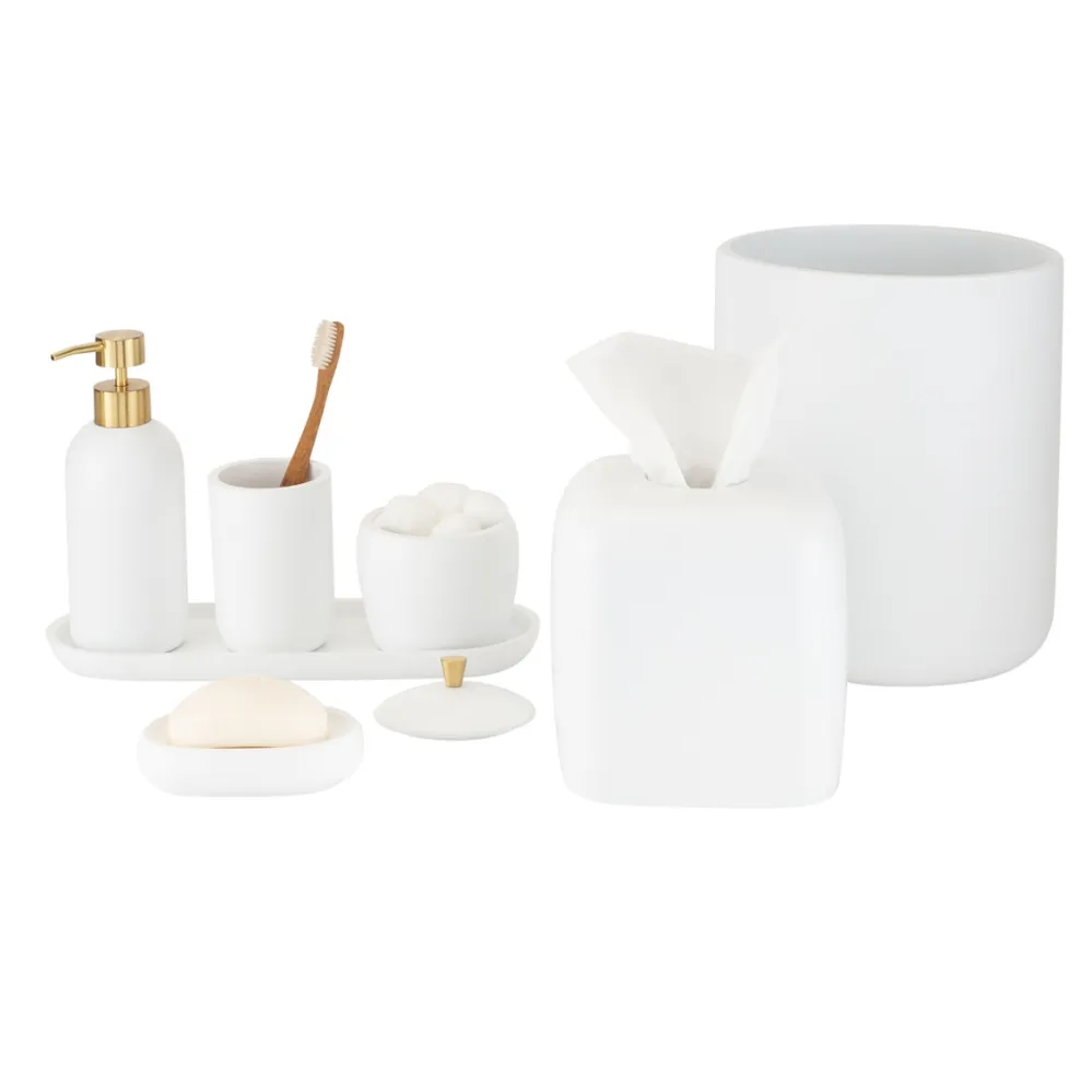 Sophia Resin Tumbler White