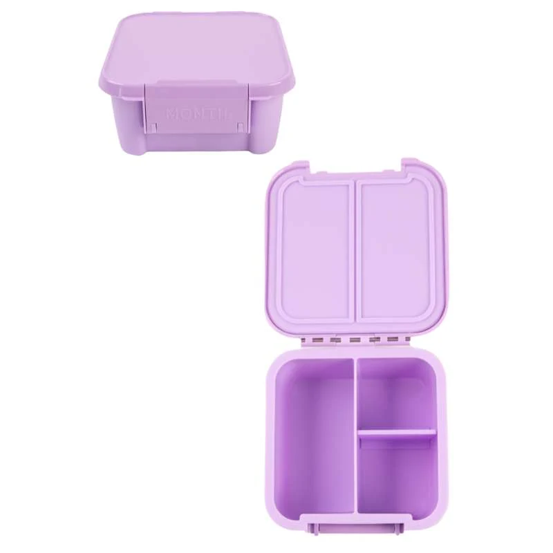 MontiiCo Bento 2 - Kutija za užinu - Ljubičasta