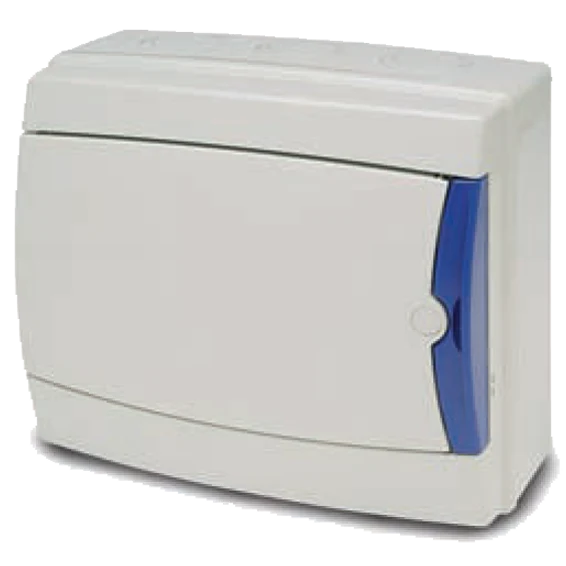 Famatel Kutija za osigurače nadžbuk, 8 osigurač, bijela, IP65 - 3908-T-KN/8