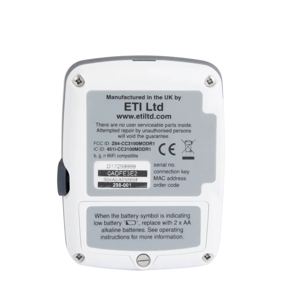Bežični wifi za snimanje termometra s unutarnjim senzorom