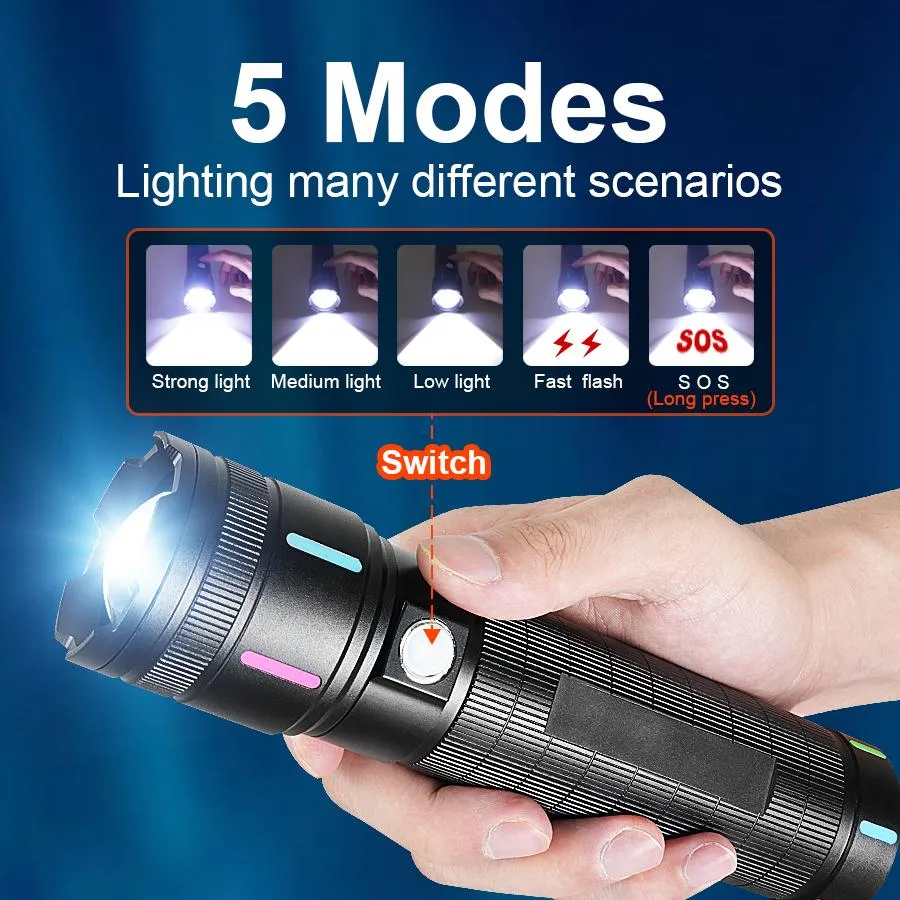 LED baterijska lampa visokog dometa