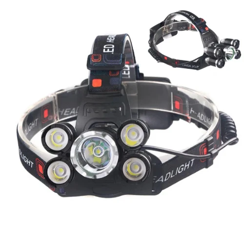 5 LED Naglavna Lampa USB