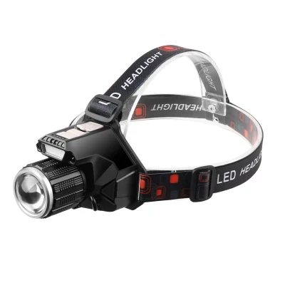 Punjiva Naglavna Lampa sa Podesivim Fokusom i Senzorom Pokreta