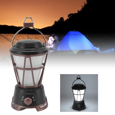 Retro kamperska lampa sa dva moda svetla