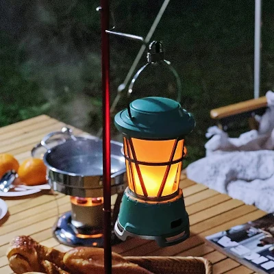 Retro kamperska lampa sa dva moda svetla