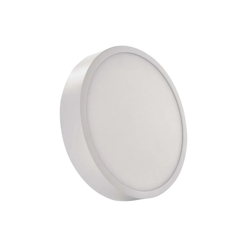 NEXXO LED panel, nadgradni, okrugli, bijeli, 21W, 4000K, IP20/IP40, Ø225mm