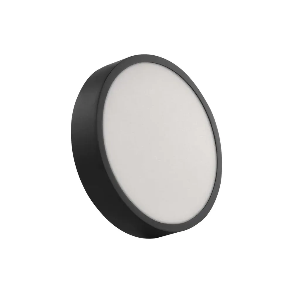 NEXXO LED panel, nadgradni, okrugli, crni, 21W, CCT, IP20/IP40, Ø225mm