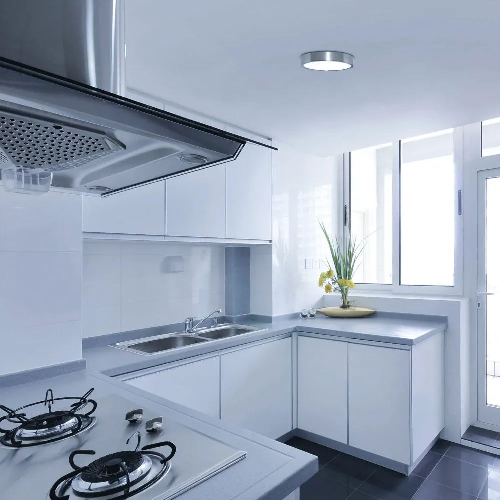 NEXXO LED panel, nadgradni, okrugli, srebrni, 21W, CCT, IP20/IP40, Ø225mm